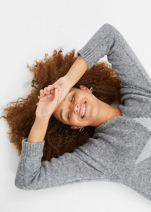 Tröja med stjärna, bonprix