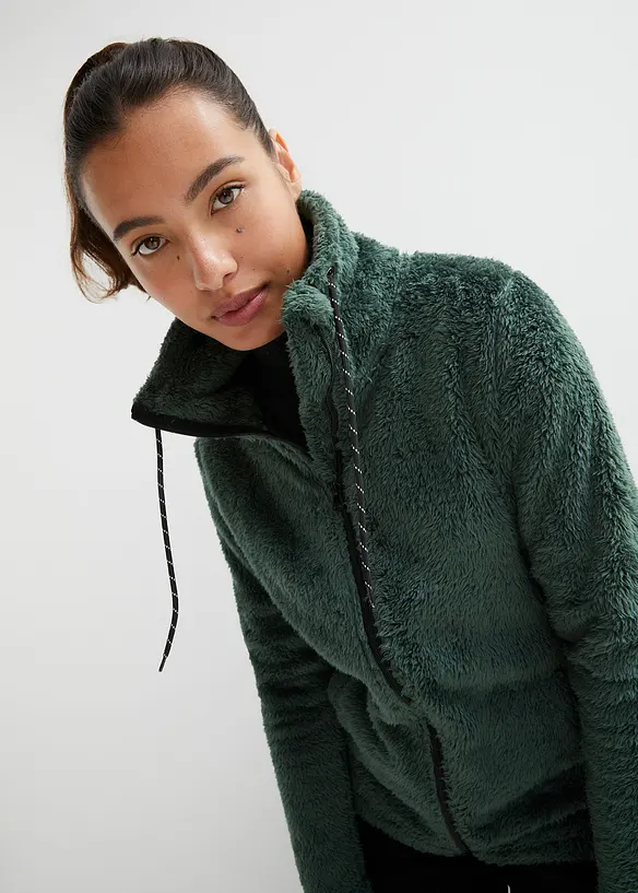 Jacka i teddyfleece, bonprix