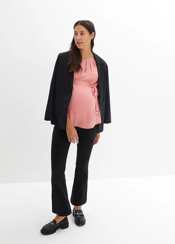 Stretchig byxa med viskos, bonprix