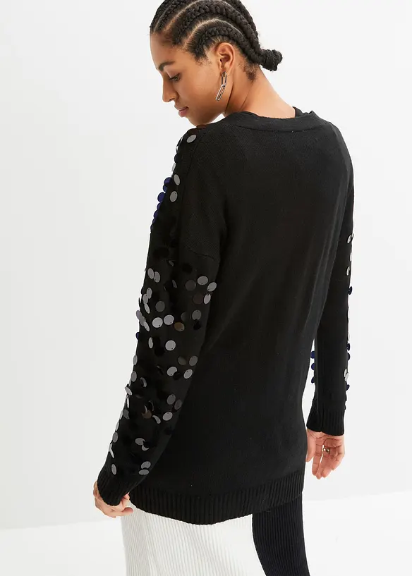 Cardigan med paljetter, BODYFLIRT boutique