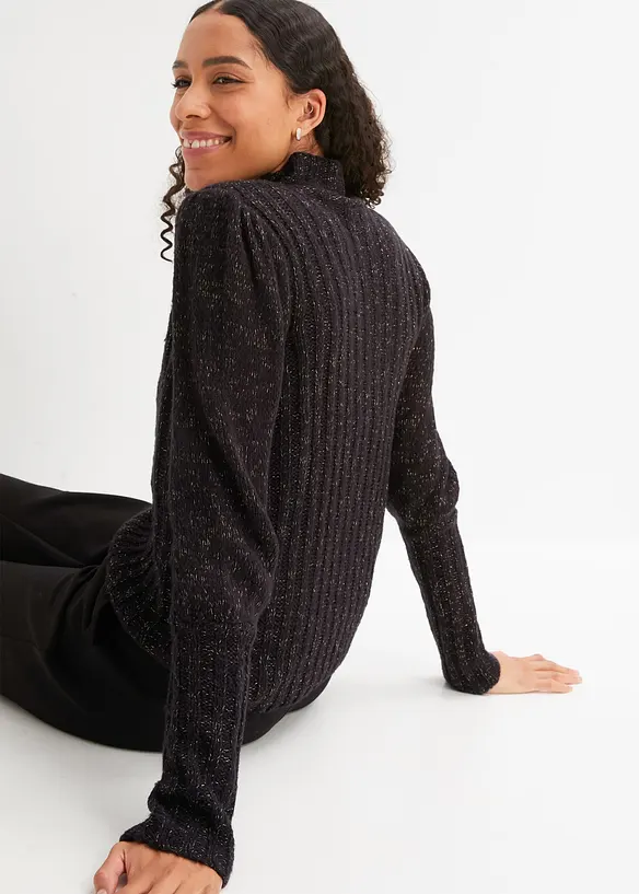 Tr&ouml;ja med glansig effekt, bonprix