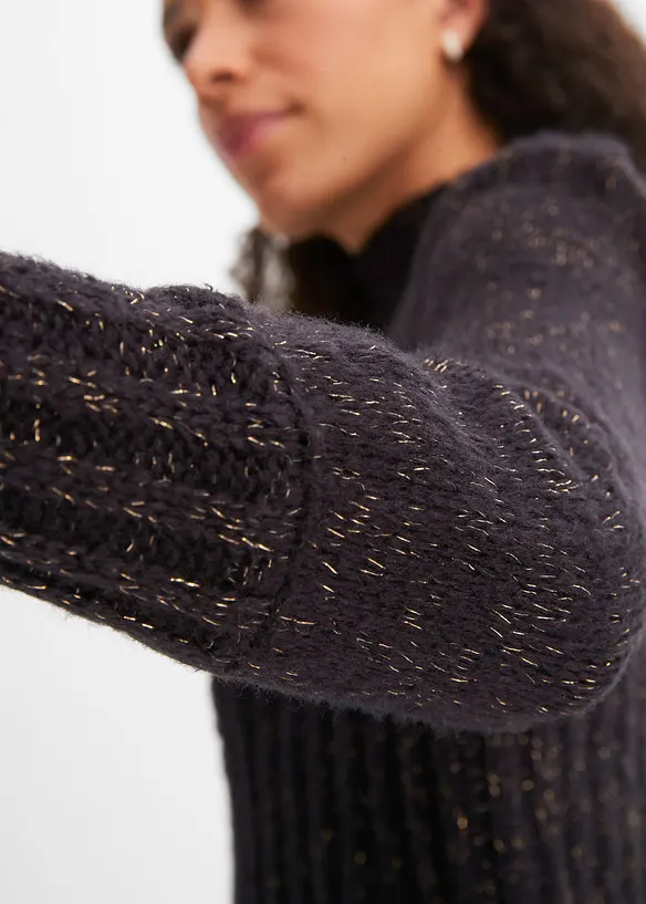 Tr&ouml;ja med glansig effekt, bonprix