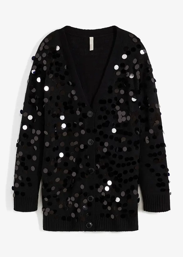 Cardigan med paljetter, BODYFLIRT boutique