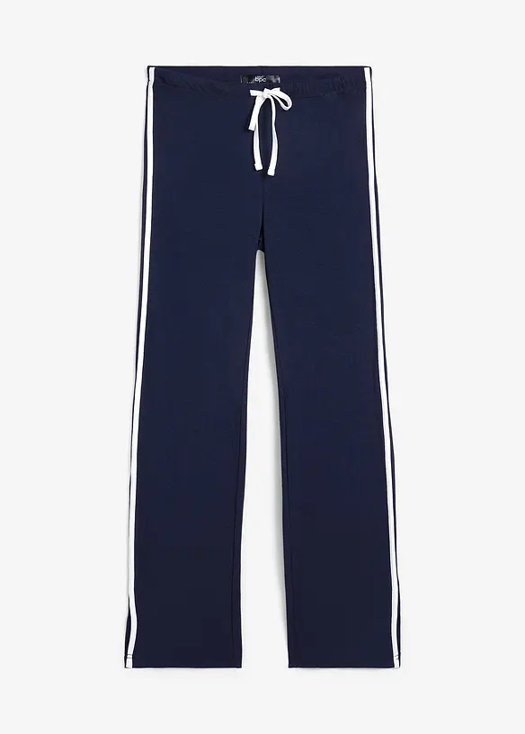 Jerseybyxa i bomull med stretch, bonprix