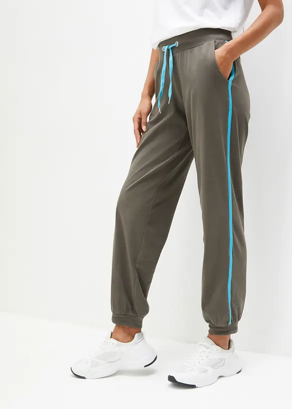 Joggingbyxa i bomullsmix, bonprix