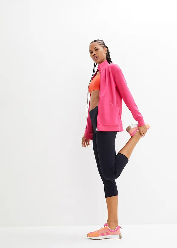 3/4-sportleggings med ficka, bonprix