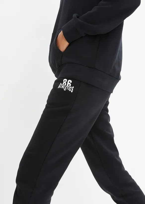 Joggingdräkt i bomullsmix (2 delar), bonprix