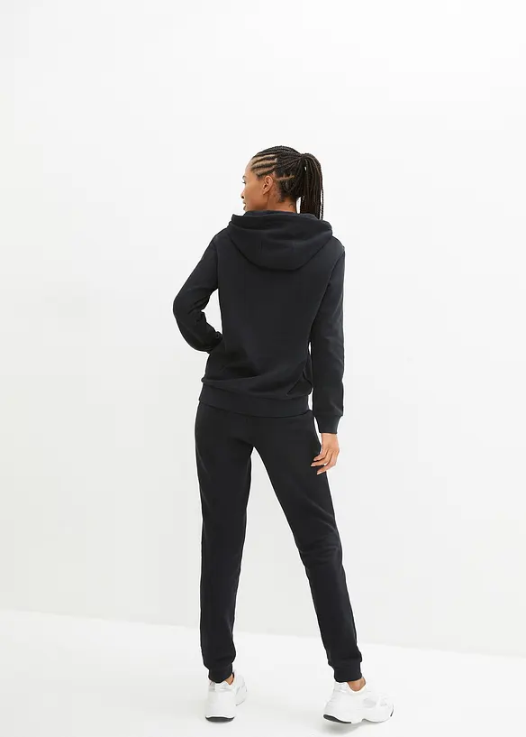 Joggingdräkt i bomullsmix (2 delar), bonprix
