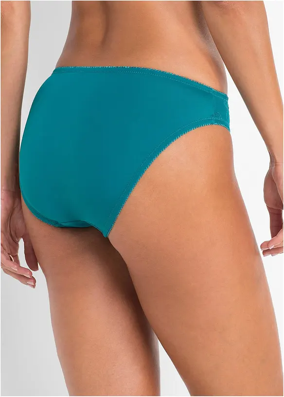 Trosa med broderi (2-pack), bonprix