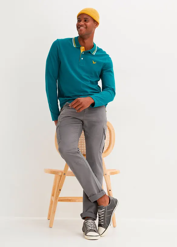 Pik&eacute;tr&ouml;ja av ekologisk bomull (2-pack), bonprix