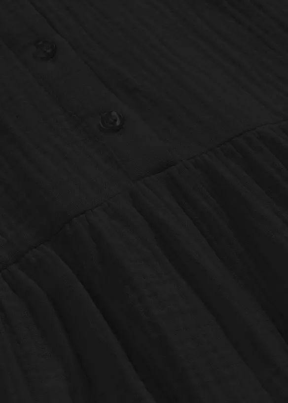 Maxiklänning i muslin, bonprix