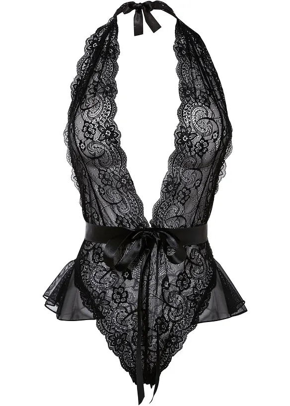 Body ouvert i spets, bonprix