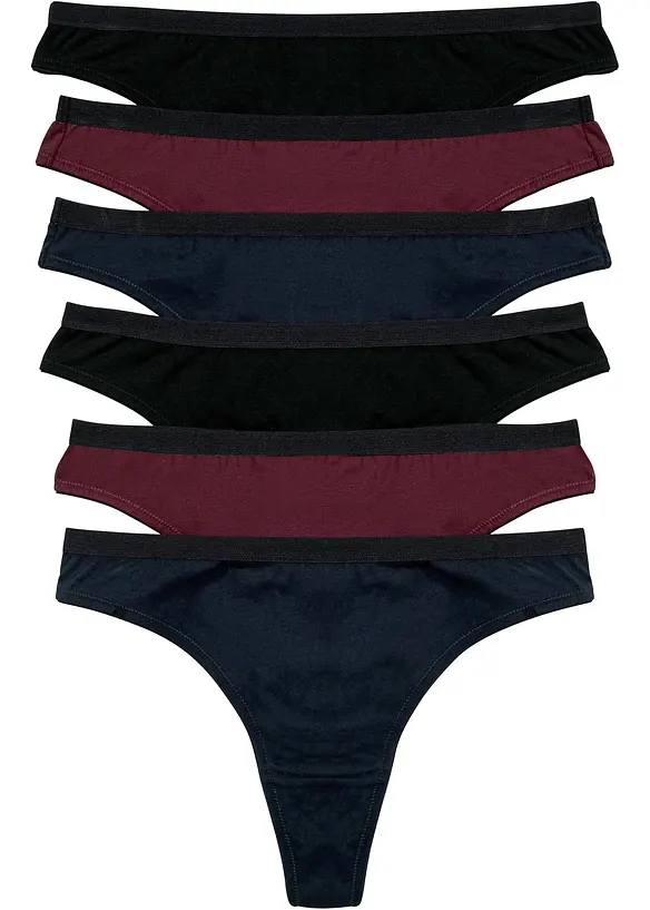 Stringtrosa (6-pack), bpc bonprix collection