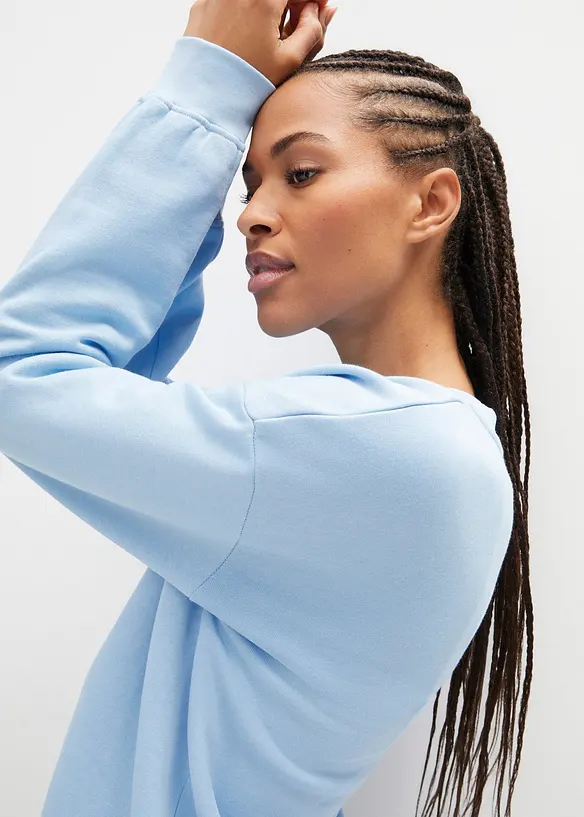 Oversizesweatshirt i bomull, bonprix