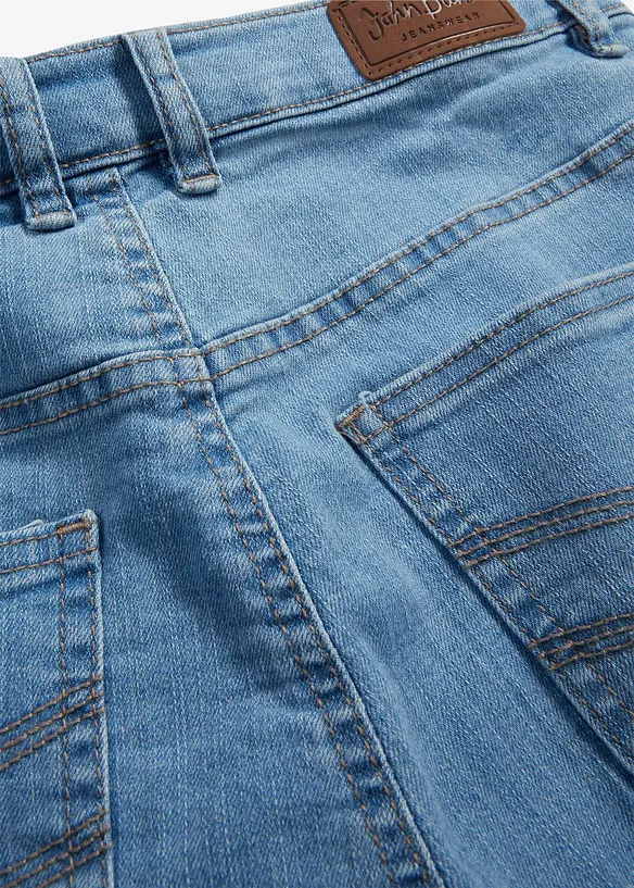 Stretchjeans Straight Mid Waist, bonprix