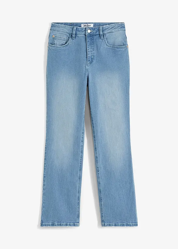 Straight Jeans, High Waist, Stretch, bonprix