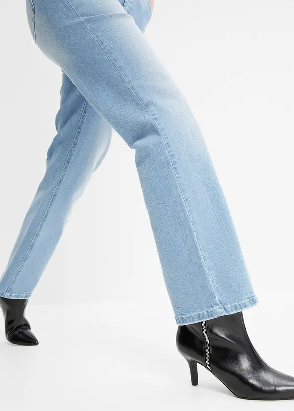 Straight Jeans, High Waist, Stretch, bonprix