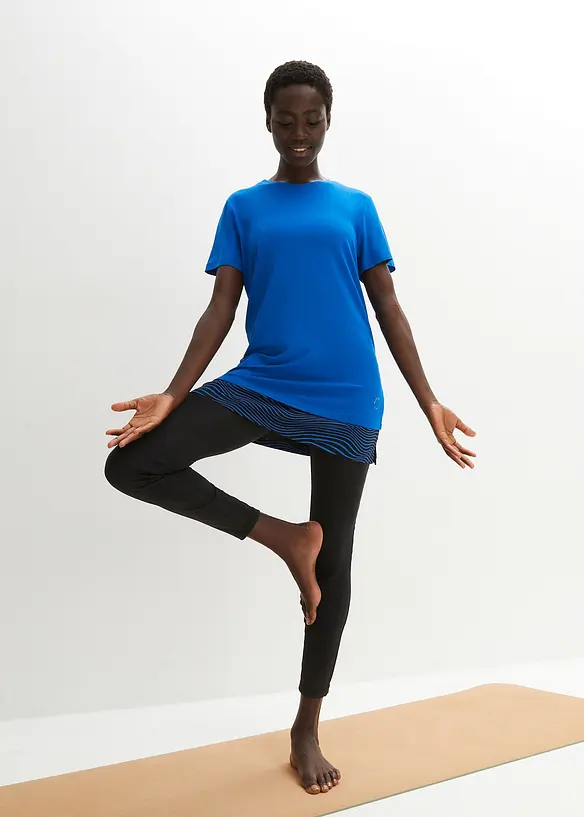 L&aring;ng funktionstopp med 2-i-1-look, bonprix