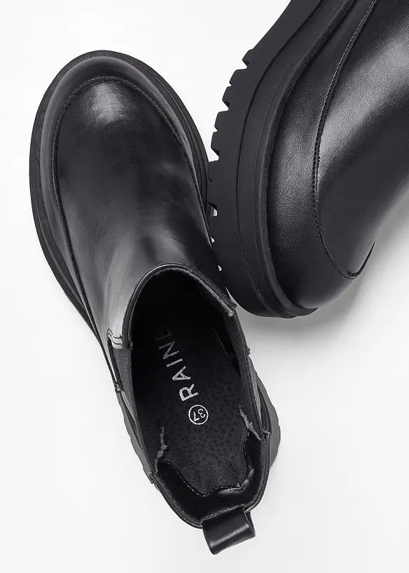 Chelseaboots med profilsula, bonprix