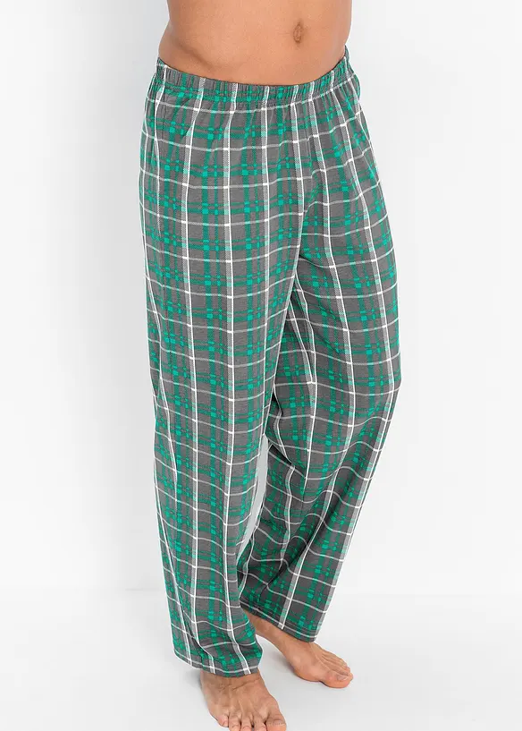 Långärmad pyjamas i ren ekologisk bomull, bonprix