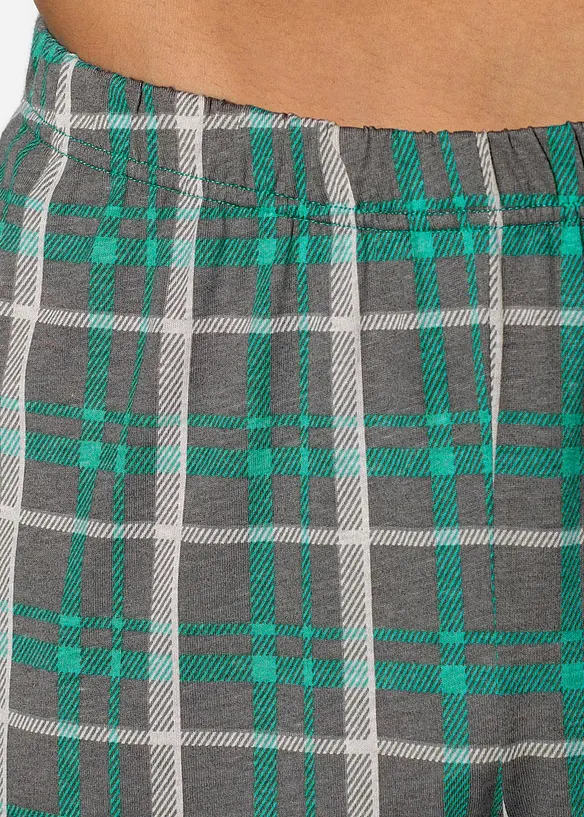 Långärmad pyjamas i ren ekologisk bomull, bonprix