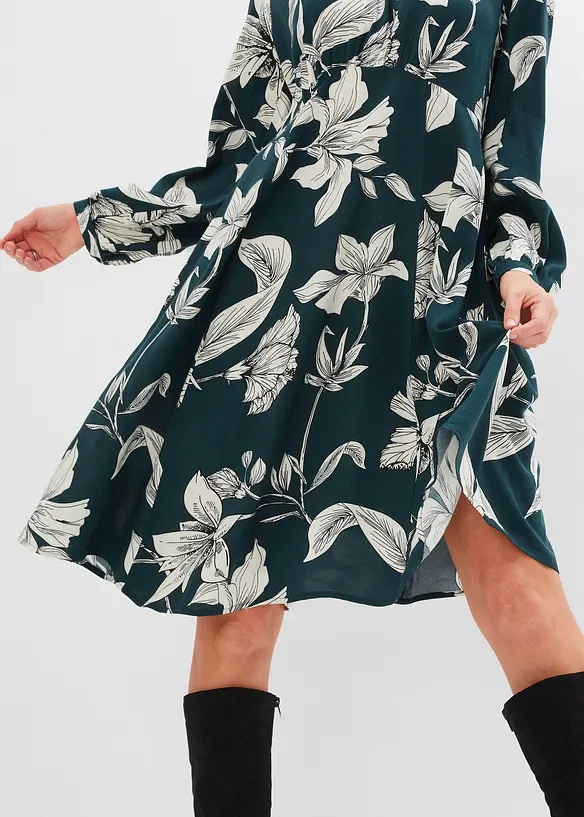 Miniklänning i viskos, bonprix