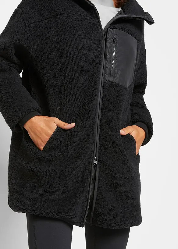Jacka i teddyfleece, bonprix