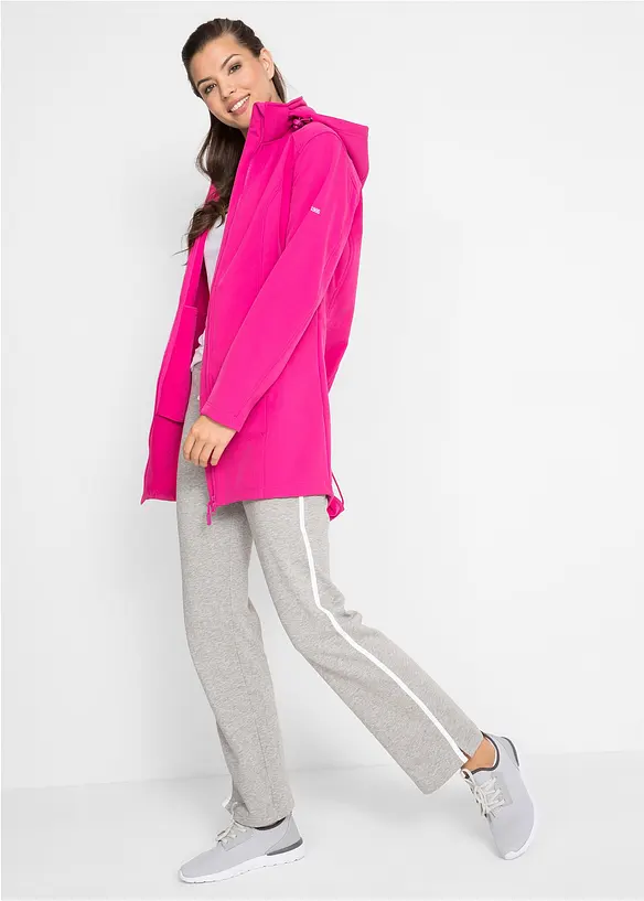 Joggingbyxa i kraftig ren bomull, (2-pack), bonprix