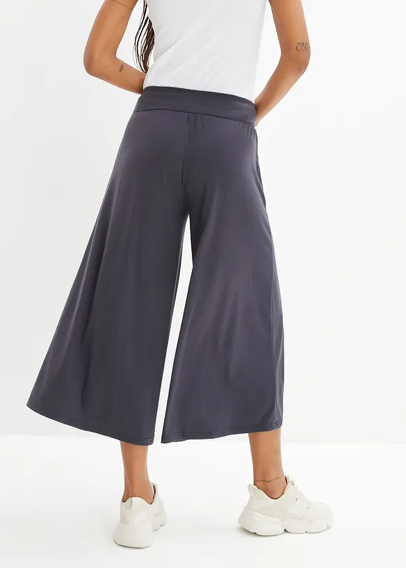 Loungeculotter med vida ben, bonprix