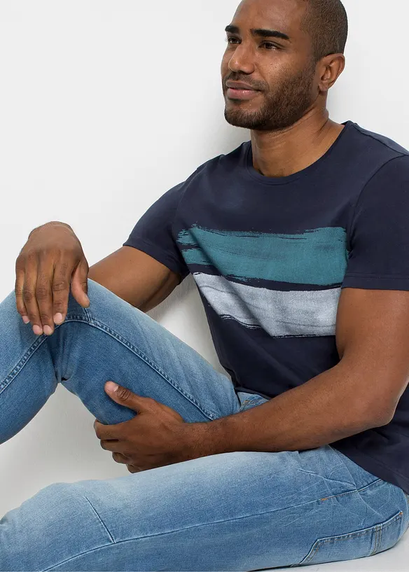 T-shirt i ren ekologisk bomull, bonprix