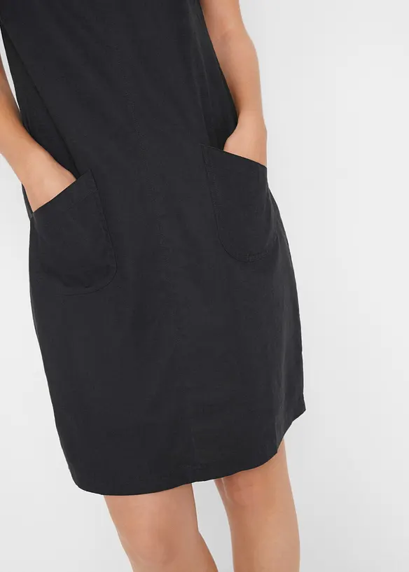 Minikl&auml;nning i linnemix, bonprix