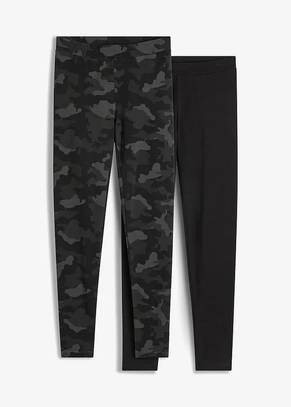 Leggings (2-pack), bonprix