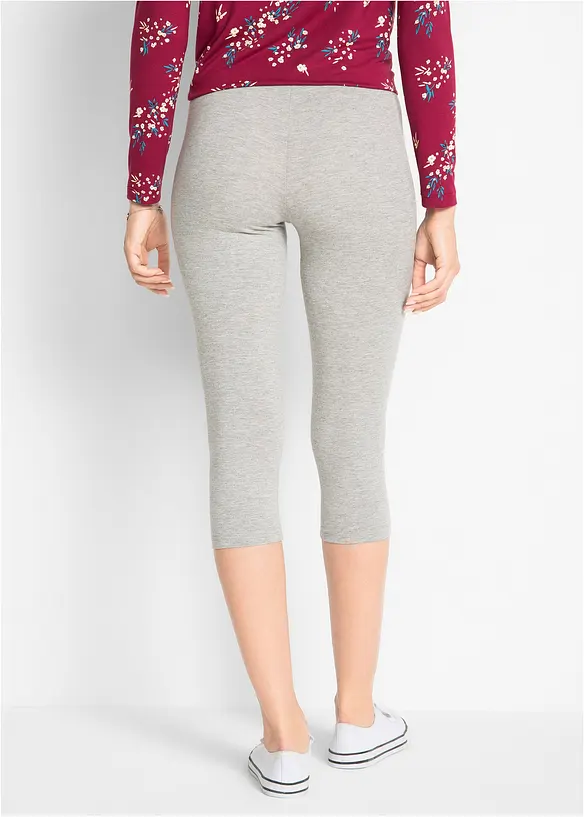 Stretchiga caprileggings (2-pack), bonprix