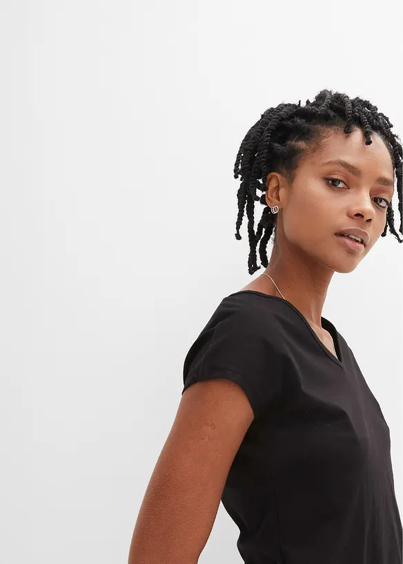 T-shirt av ren bomull, bonprix