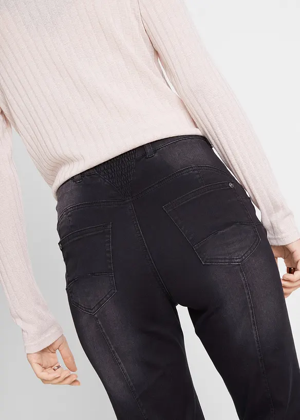 Shaping Bootcut Jeans Mid Waist, bonprix