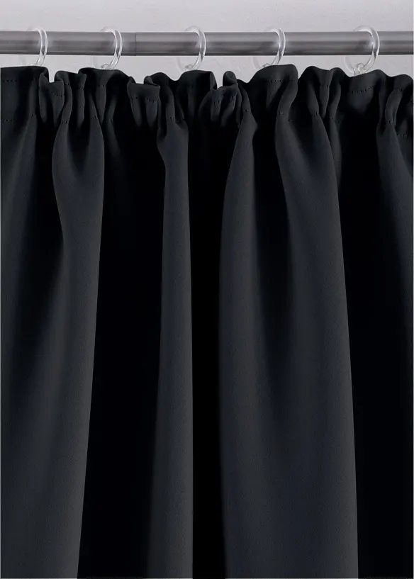 Mörkläggande gardinlängd, i flera storlekar (1-pack), bonprix