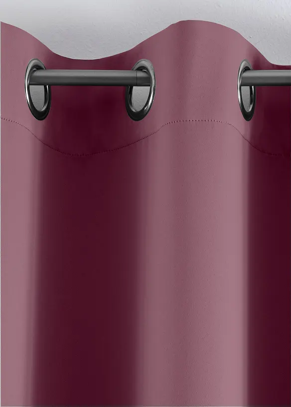 Mörkläggande gardinlängd, i flera storlekar (1-pack), bonprix