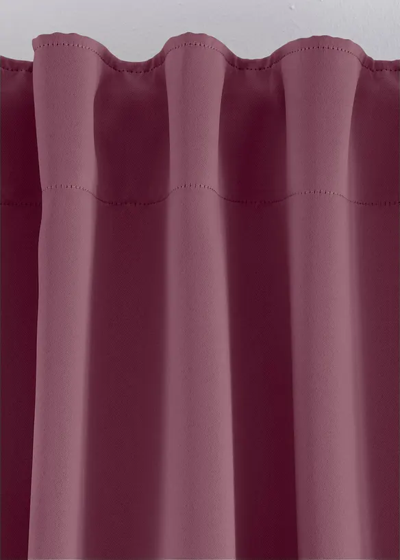 Mörkläggande gardinlängd, i flera storlekar (1-pack), bonprix