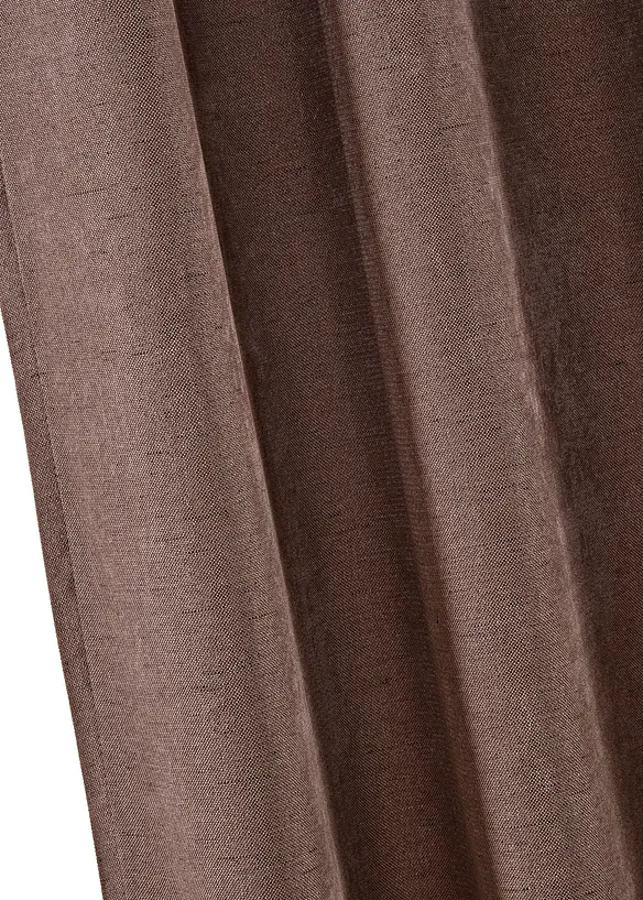 Mörkläggande gardinlängd med lätt struktur (2-pack), bonprix