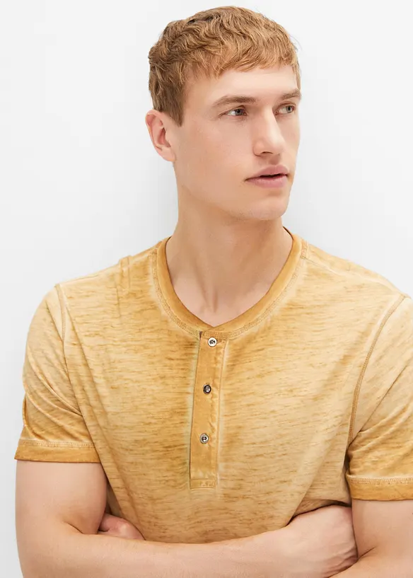 Farfarstr&ouml;ja i ekologisk bomull med tv&auml;ttad look, bonprix