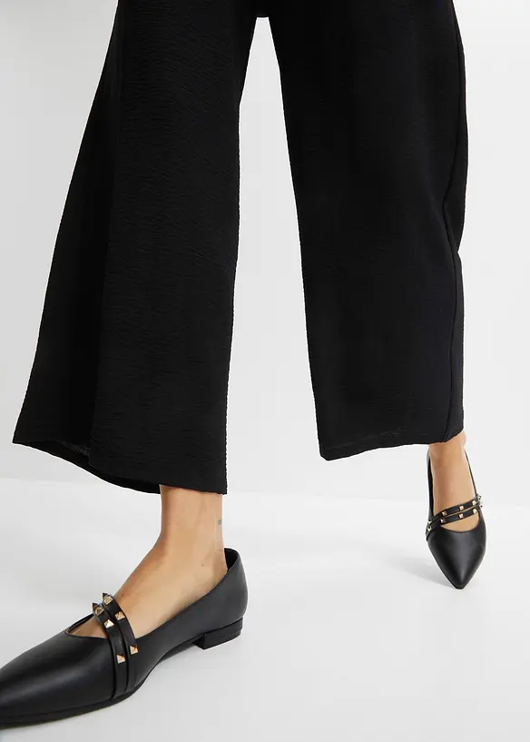 Jumpsuit med korta &auml;rmar, bonprix