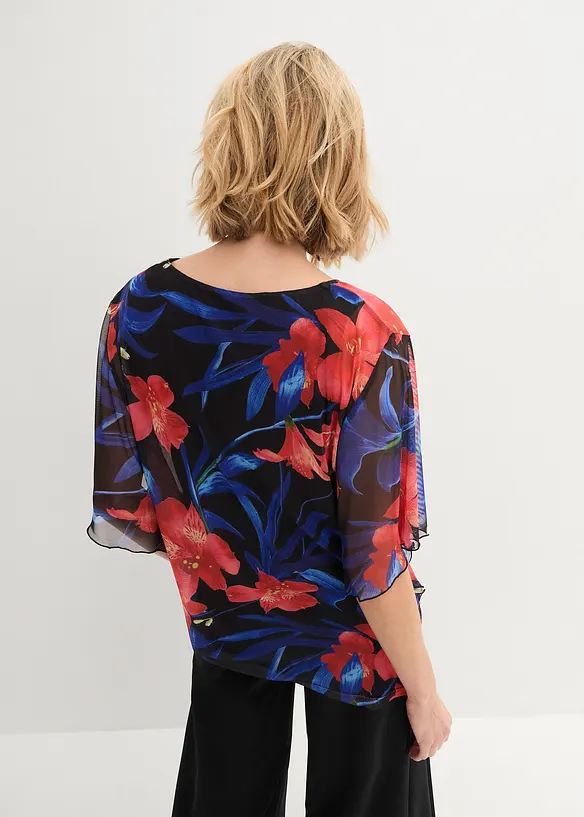 Tunika i mesh, bonprix