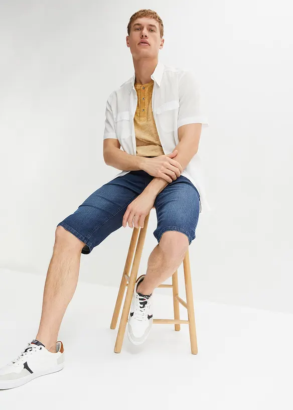 Farfarstr&ouml;ja i ekologisk bomull med tv&auml;ttad look, bonprix