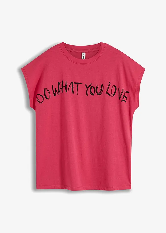 Oversizetopp i ekologisk bomull, bonprix