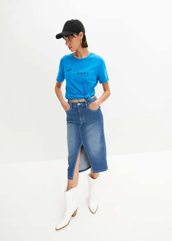 T-shirt av ren bomull, bonprix