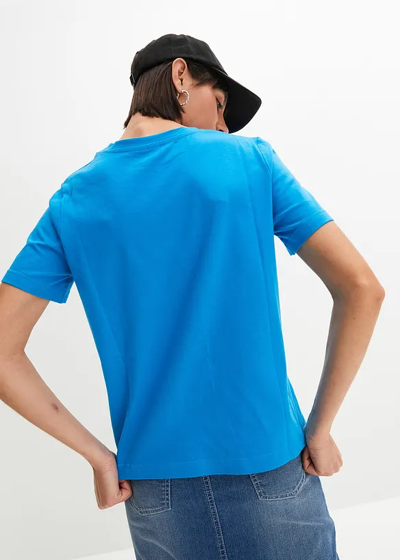 T-shirt av ren bomull, bonprix