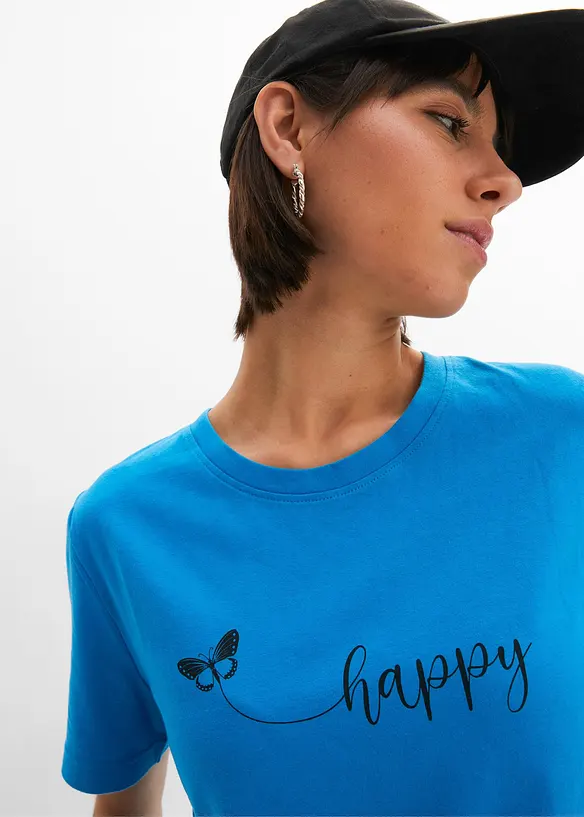 T-shirt av ren bomull, bonprix