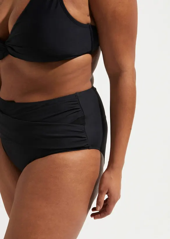Bikinibyxa i omlottmodell med l&auml;tt formande effekt, bonprix