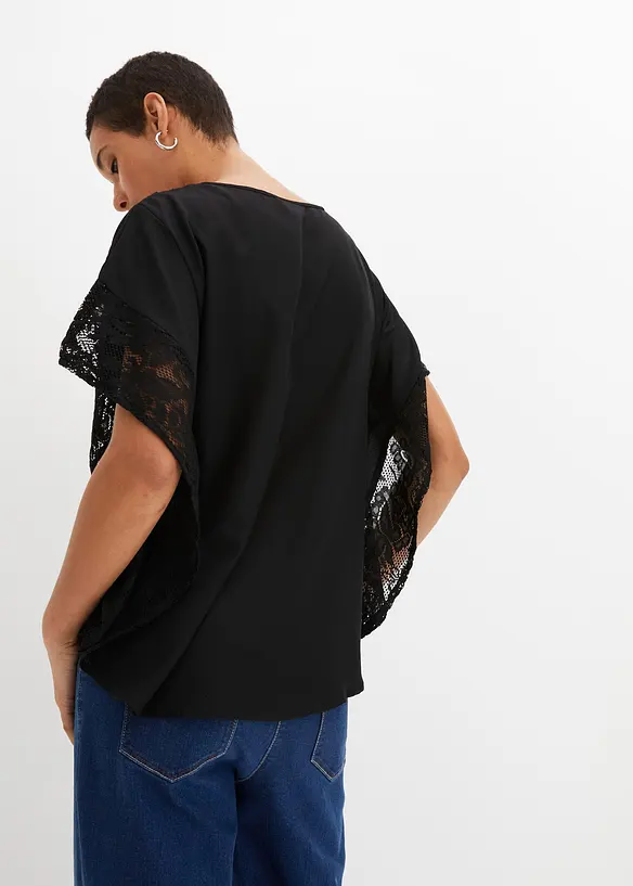 Blustunika med applikationer, bonprix