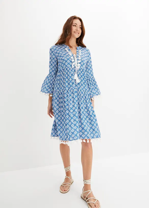 Tunikakl&auml;nning i mjuk viskos, bonprix